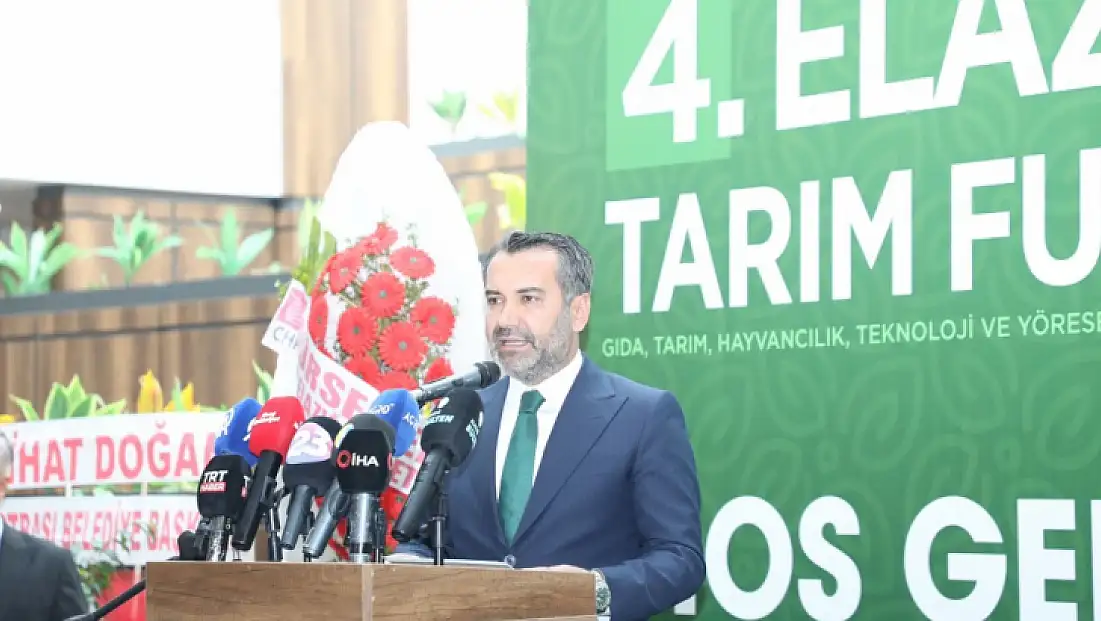 4. Elazığ Tarım Fuarı’nın açılışı törenle yapıldı