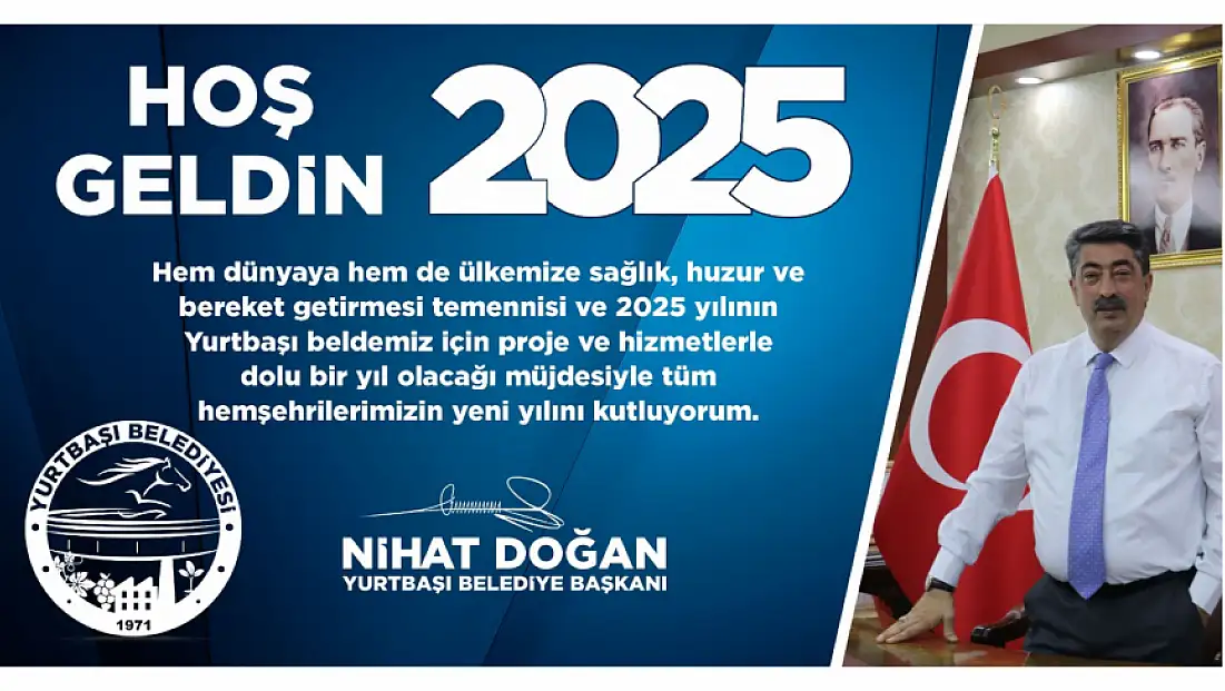 Yurtbaşı Belediye Başkanı Nihat Doğan'dan Yeni Yıl Mesajı