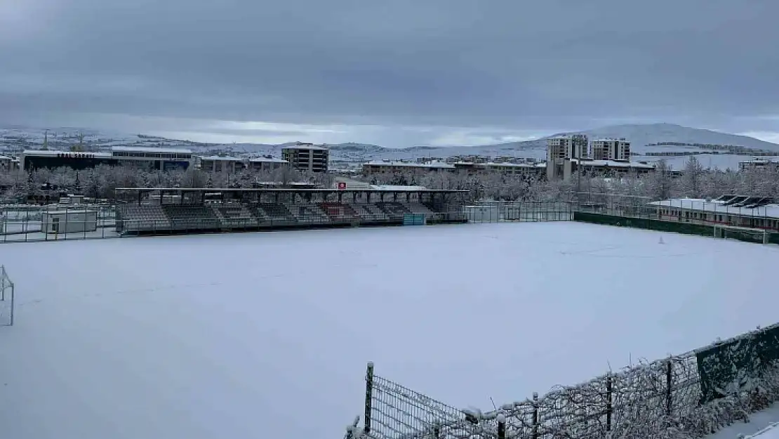 Elazığ amatörüne kar engeli