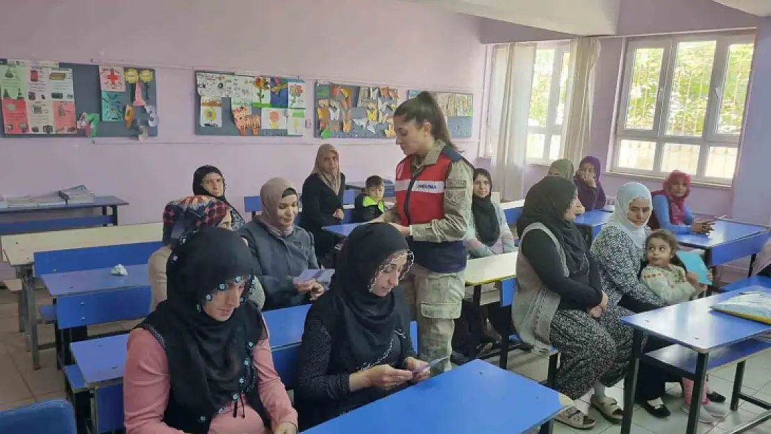 Elazığ'da kadına yönelik şiddetle mücadele eğitimi