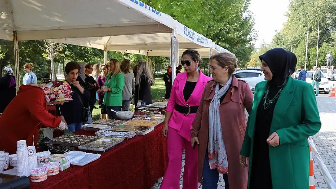 Fırat Üniversitesi Kadınlar Kolu Tarafından Kermes Açıldı