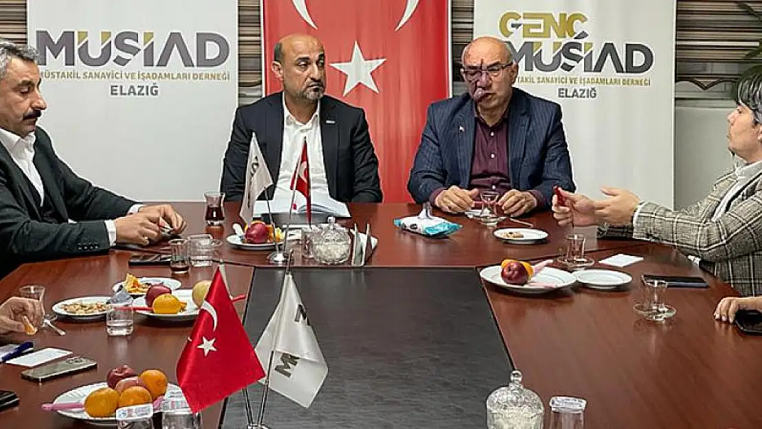 MÜSİAD'da Gündem Elazığ Teknova OSB Çalışmaları