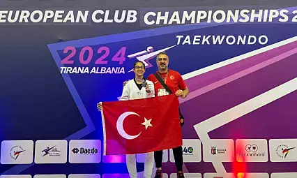 Elazığlı sporcudan Avrupa'da şampiyonluk